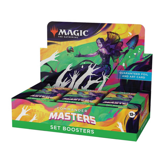 Magic Commander Masters Set Booster Display Magic The Gathering Wizards of the Coast Default Title  