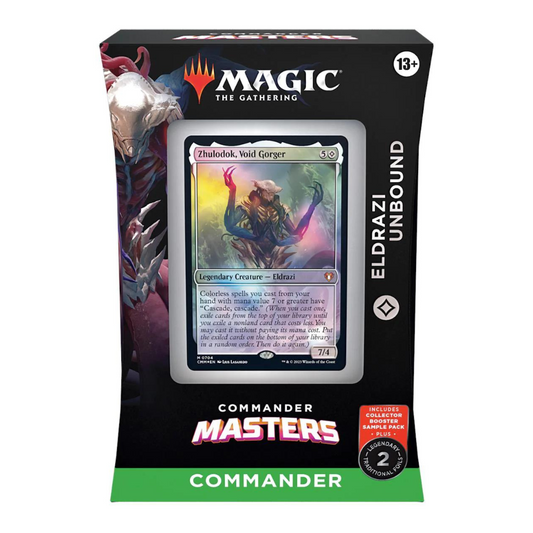 Magic Commander Masters Commander Deck: Eldrazi Unbound Magic The Gathering Wizards   
