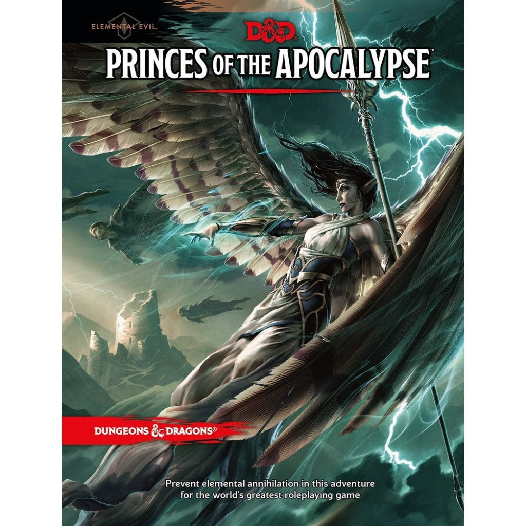 D&D Elemental Evil Princes of the Apocalypse Books & Literature Lets Play Games Default Title  