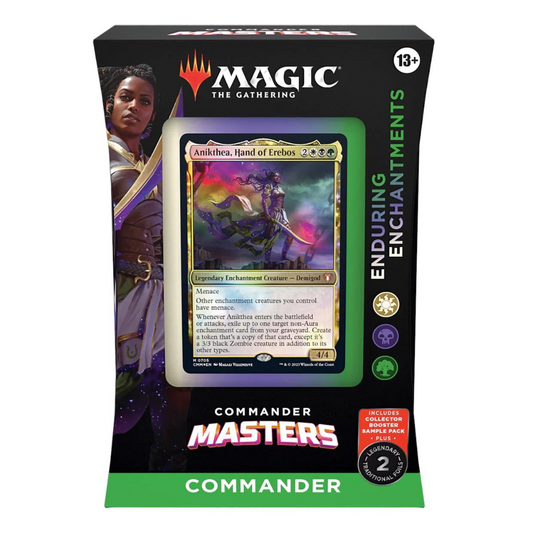 Magic Commander Masters Commander Deck: Enduring Enchantments Magic The Gathering Wizards   
