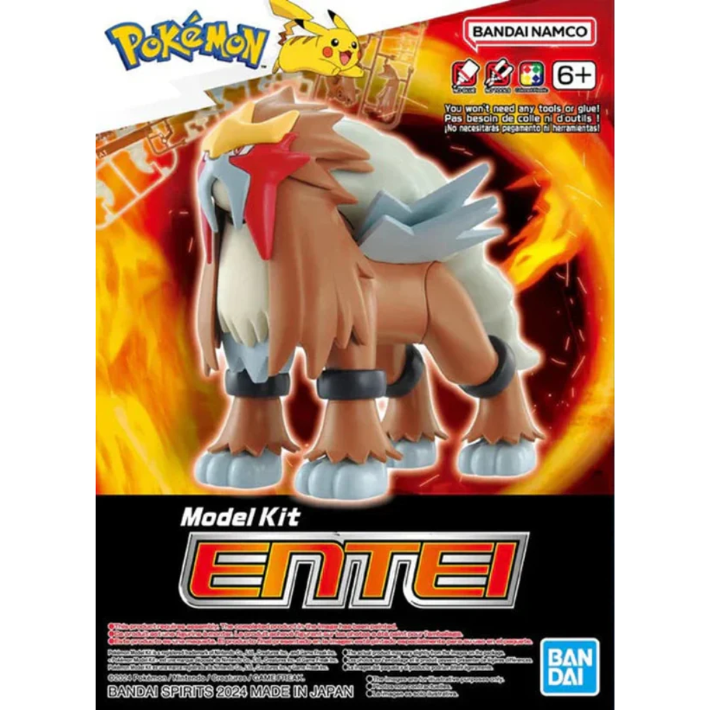 Pokemon Model Kit Entei Pokemon Model Kit Bandai Pokemon Default Title  