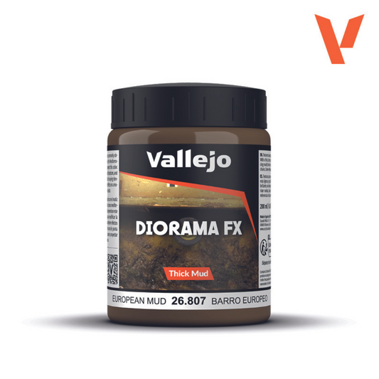26.807 Vallejo Diorama FX - European Mud 200ml
