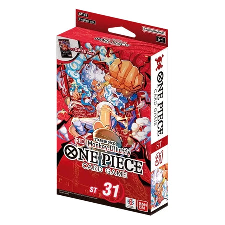 One Piece Card Game: STARTER DECK -RED Monkey.D.Luffy- [ST-31] One Piece Bandai Default Title