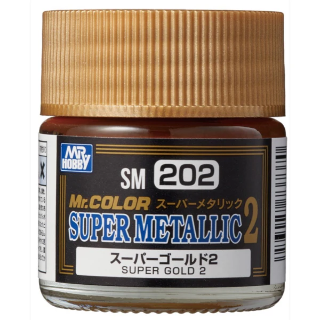 Mr. Hobby Super Metallic Gold Mr Hobby Paints Mr Hobby Default Title