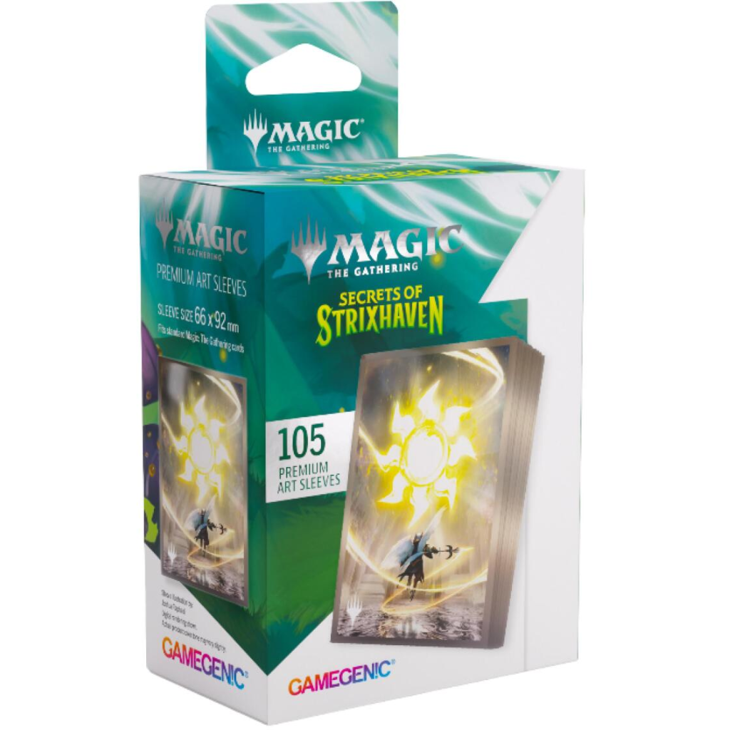 Gamegenic Magic The Gathering Secrets of Strixhaven Premium Art Sleeves - Plains Card Sleeves GameGenic Default Title