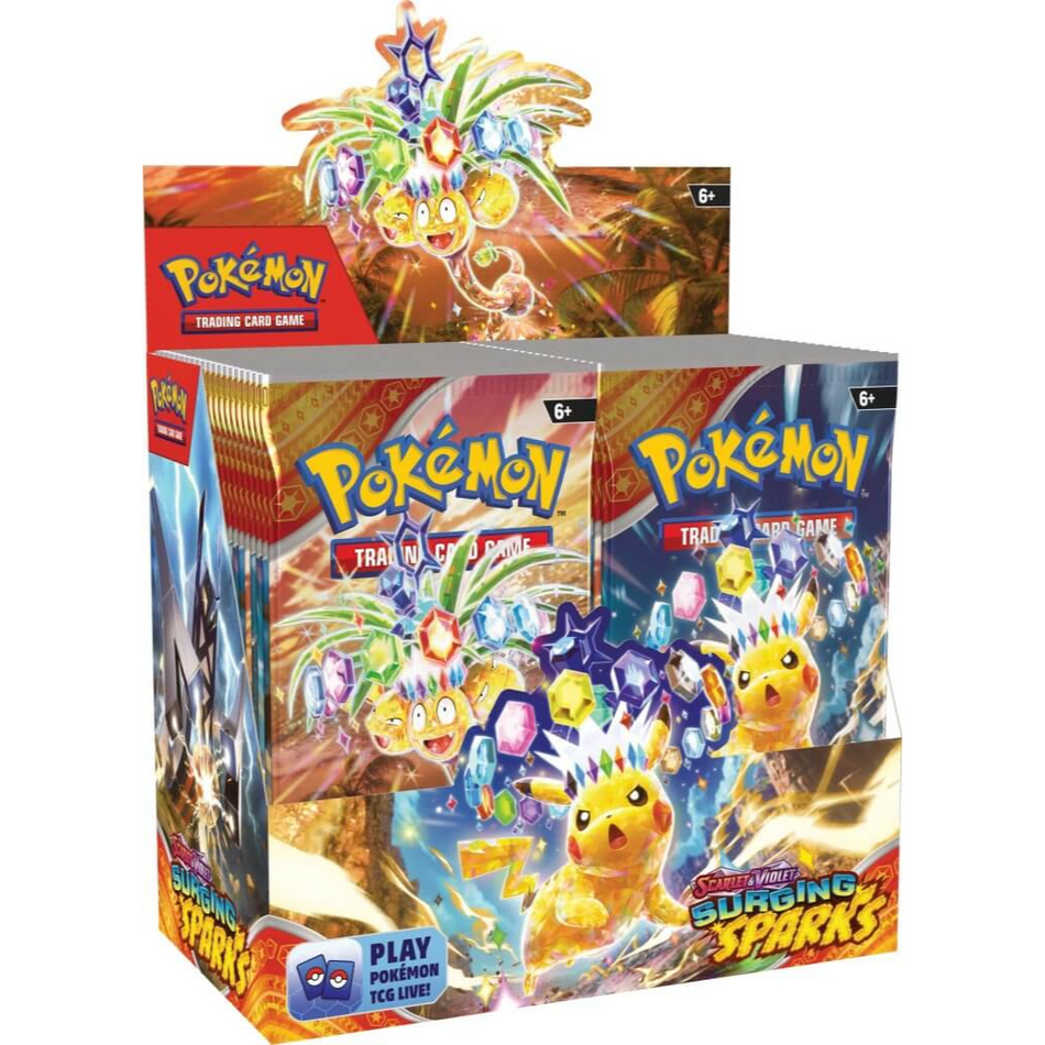 POKÉMON TCG Scarlet & Violet 8 Surging Sparks Booster Box
