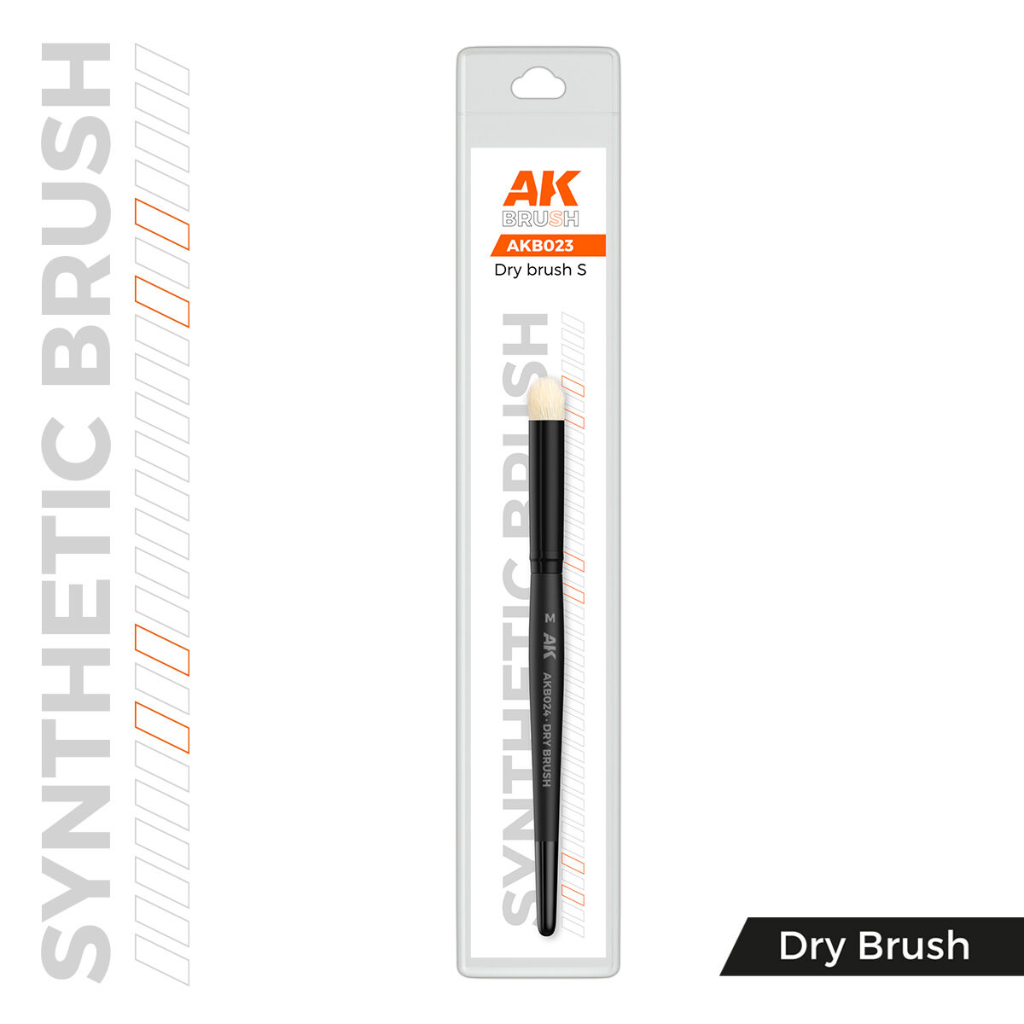 AK Interactive Synthetic Dry Brush - L AK Interactive Brushes AK Interactive Default Title