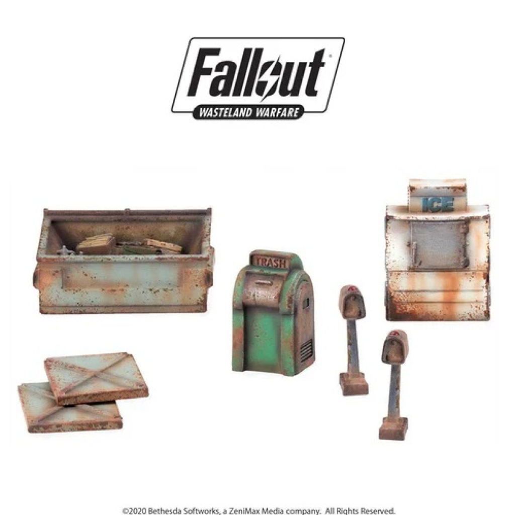Fallout Wasteland Warfare - Boston Streets Scatter Fallout Wasteland Warfare Modiphius Entertainment Default Title