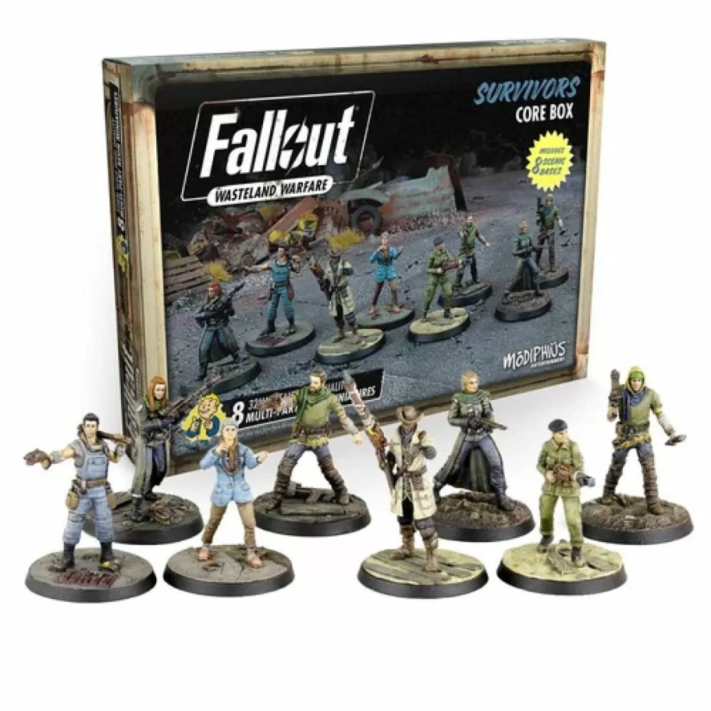 Fallout Wasteland Warfare - Survivors Core Box Fallout Wasteland Warfare Modiphius Entertainment Default Title