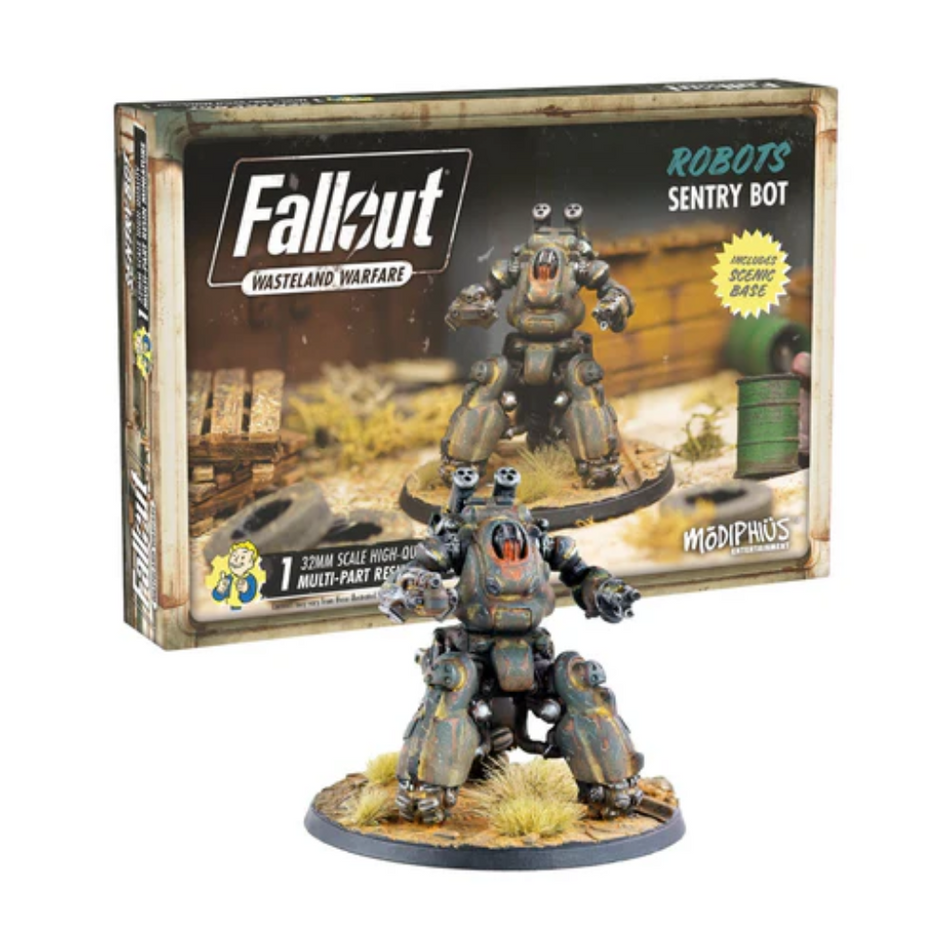 Fallout Wasteland Warfare - Sentry Bot Fallout Wasteland Warfare Modiphius Entertainment Default Title
