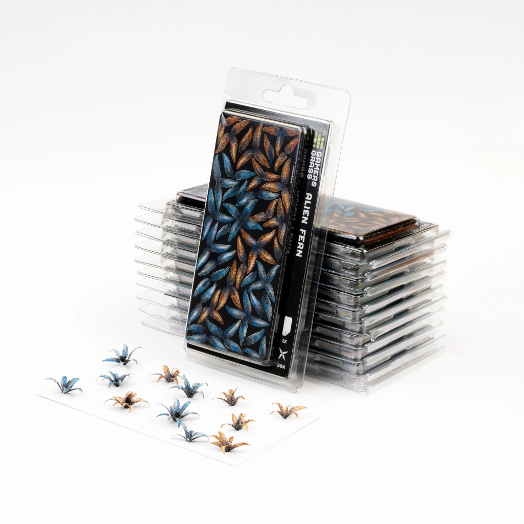 Gamers Grass - Laser Plants - Alien Fern Gamers Grass Basing Gamers Grass