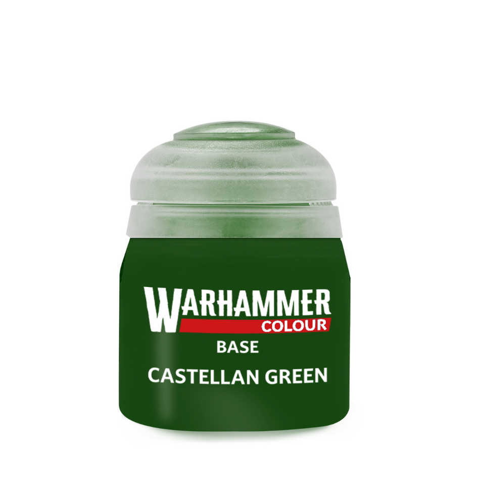 Warhammer Colour: Base - Castellan Green 12ml Citadel Base Warhammer Colour