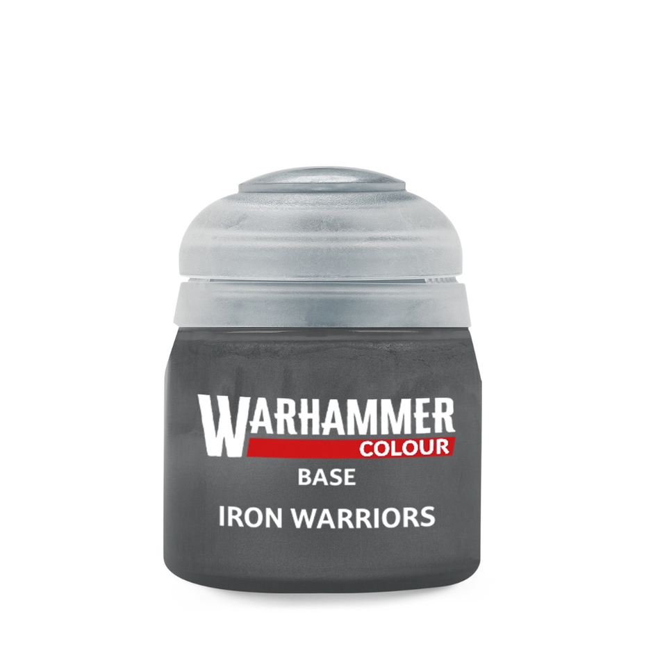 Warhammer Colour: Base - Iron Warriors 12ml Citadel Base Warhammer Colour Default Title