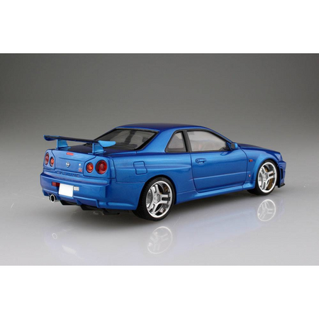 1/24 HOSINO KOZO BNR34 SKYLINE GT-R Model Car Kit Aoshima