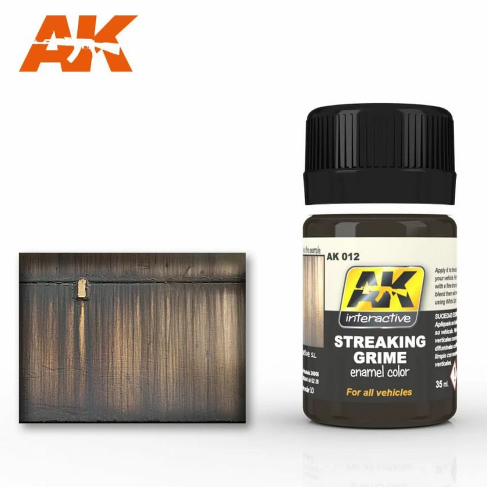 AK Interactive - Weathering Products - Streaking Grime General 35ml AK Interactive AK Interactive Default Title