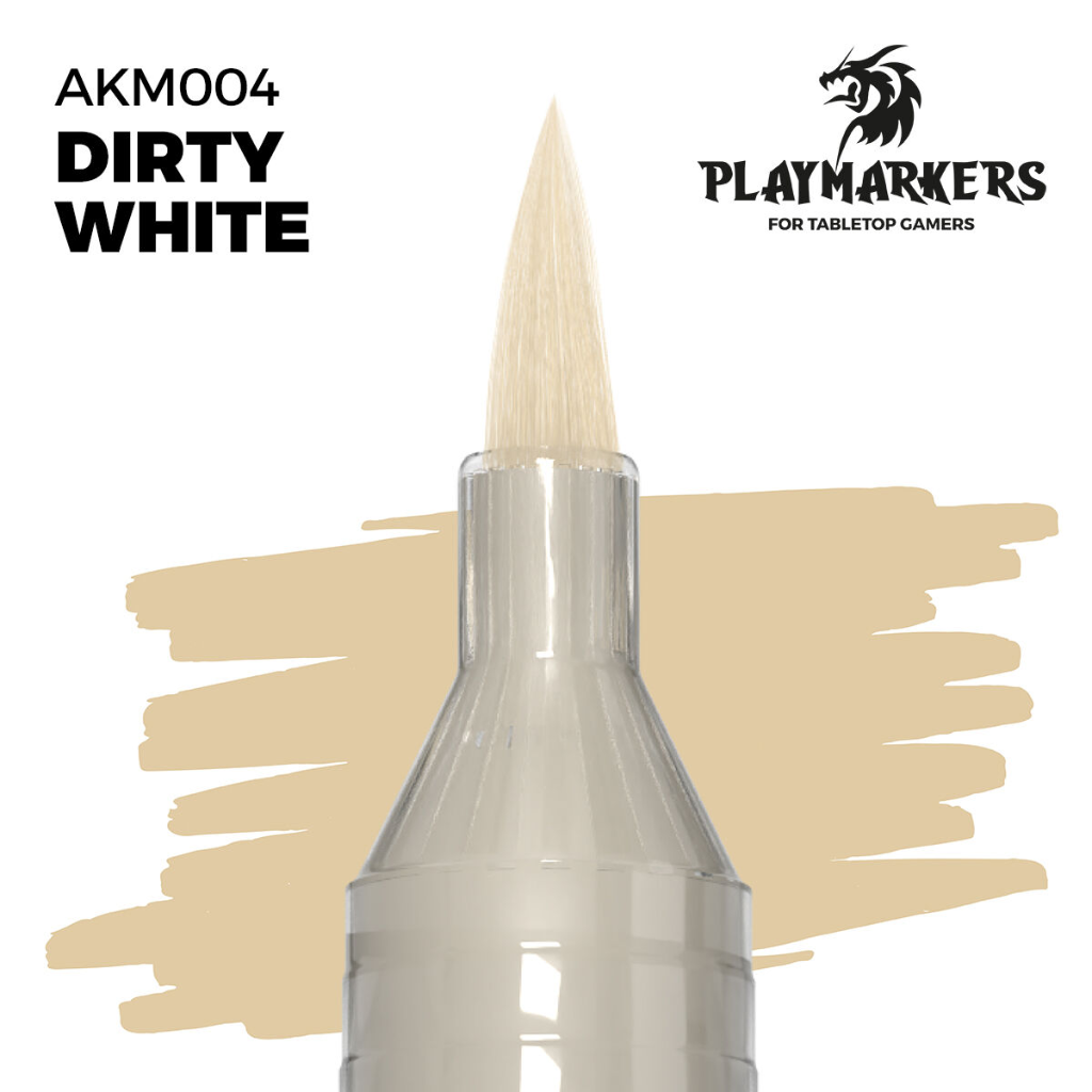 AK Interactive Playmarkers: Dirty White - Acrylic Paint Marker AK Interactive AK Interactive
