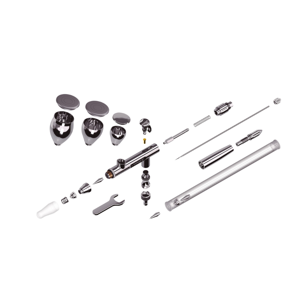 PROFINISH By Vallejo - Gravity System - 2 in 1 (0.2 & 0.3) Professional Airbrush Airbrush Vallejo