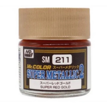 Mr. Hobby Super Metallic Red Gold Mr Hobby Paints Mr Hobby Default Title