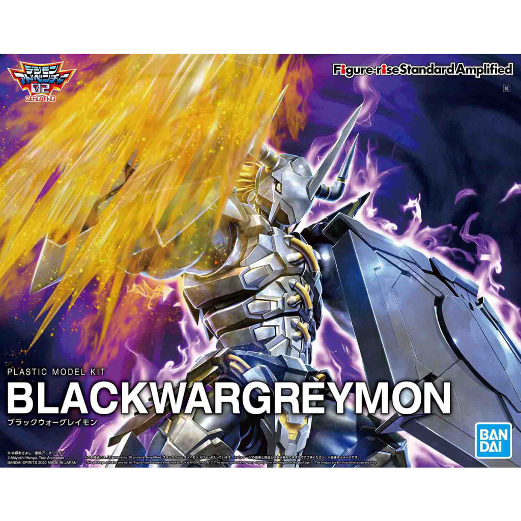 FIGURERISE STANDARD AMPLIFIED BLACKWARGREYMON Pokemon Model Kit Bandai Digimon Default Title  