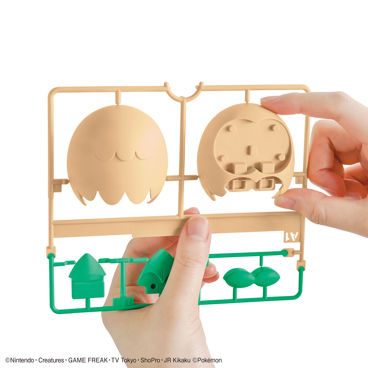 POKEMON MODEL KIT QUICK!! 10 ROWLET Pokemon Model Kit Bandai Pokemon   