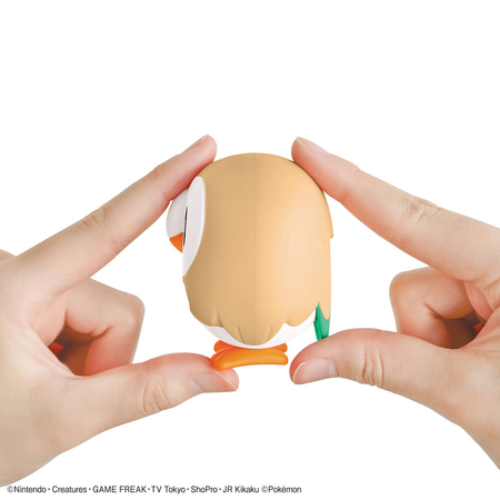 POKEMON MODEL KIT QUICK!! 10 ROWLET Pokemon Model Kit Bandai Pokemon   