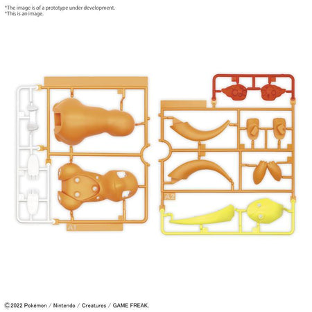 POKEMON MODEL KIT QUICK!! 11 CHARMANDER Pokemon Model Kit Bandai Pokemon   