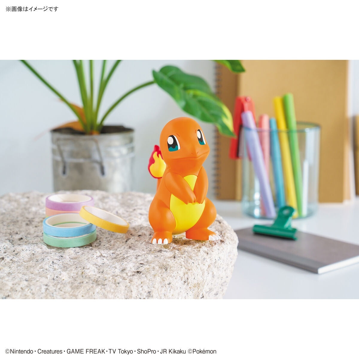 POKEMON MODEL KIT QUICK!! 11 CHARMANDER Pokemon Model Kit Bandai Pokemon   