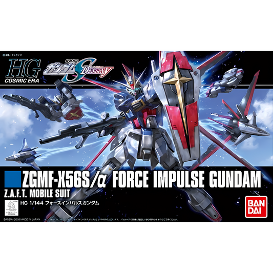 HGCE 1/144 FORCE IMPULSE GUNDAM Gundam Model Kit Bandai Default Title  