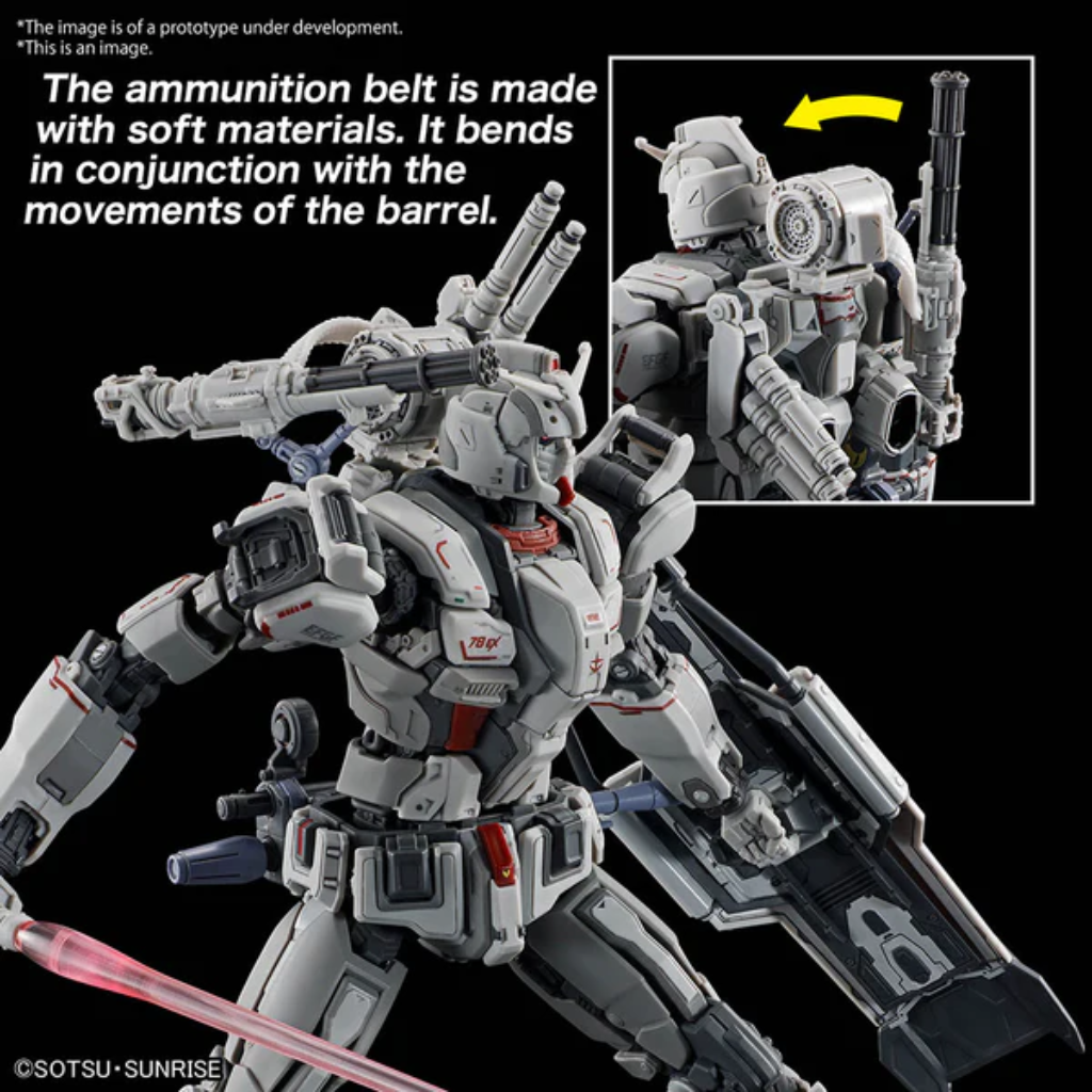 HG 1/144 Gundam EX (Requiem for Vengeance) Gundam Model Kit Bandai