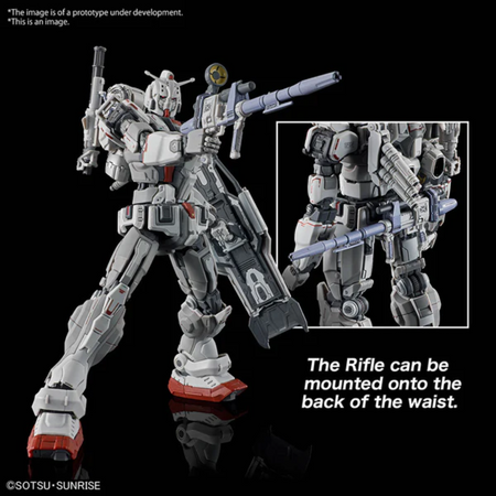 HG 1/144 Gundam EX (Requiem for Vengeance) Gundam Model Kit Bandai