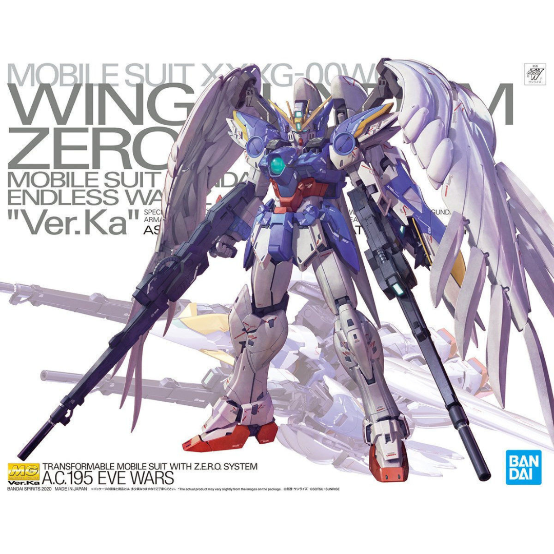 MG 1/100 WING GUNDAM ZERO EW VER.KA Gundam Model Kit Bandai Default Title  