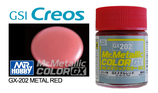 GN GX202 Mr Metallic Color GX Red Mr Hobby Paints Mr Hobby Default Title  