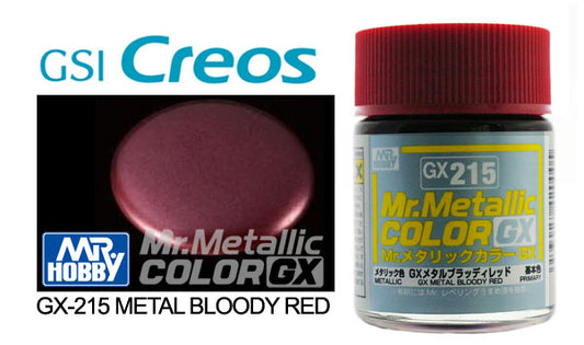 GN GX215 Mr Metallic Color GX Bloody Red Mr Hobby Paints Mr Hobby Default Title  