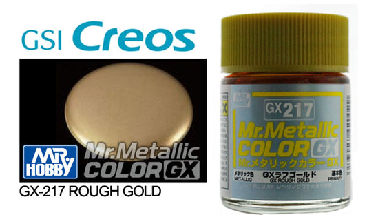 GN GX217 Mr Metallic Color GX Rough Gold Mr Hobby Paints Mr Hobby Default Title  