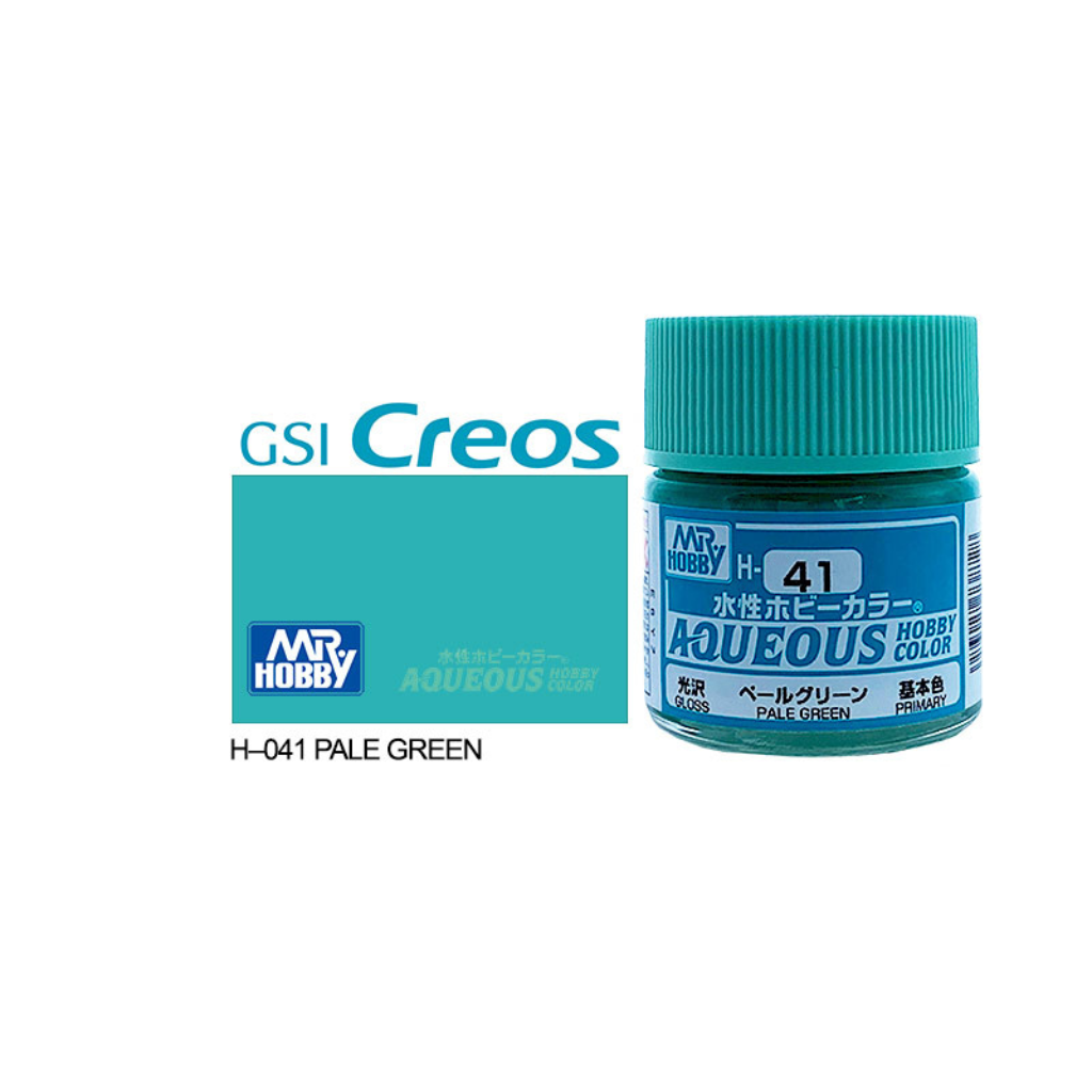 Gunze H041 Gloss Pale Green Mr Hobby Paints Mr Hobby   