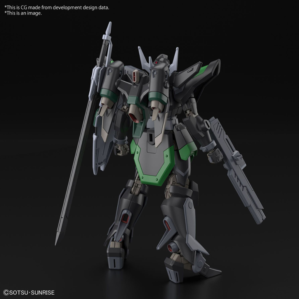 HG 1/144 BLACK KNIGHT SQUAD RUD-RO.A (TENTATIVE) Gundam Model Kit Bandai   