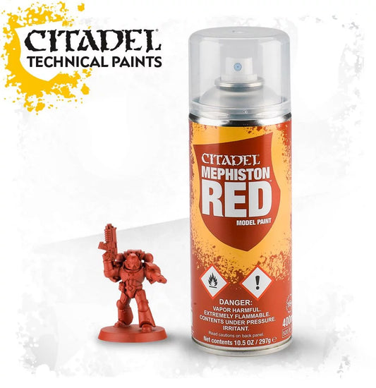 Citadel Spray Paints - Mephiston Red