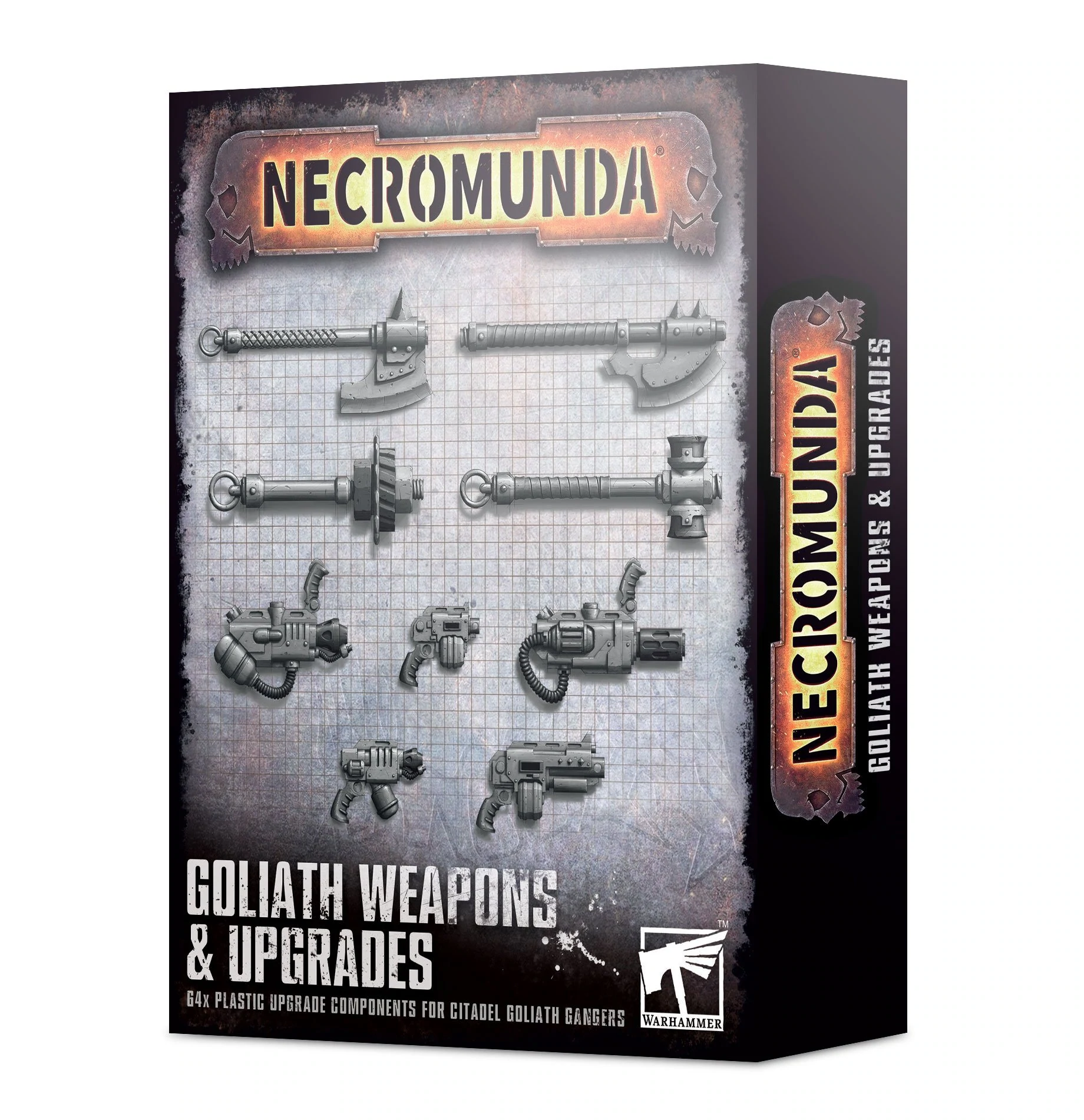 Necromunda: Goliath Weapons & Upgrades Necromunda Games Workshop