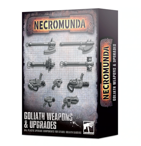 Necromunda: Goliath Weapons & Upgrades Necromunda Games Workshop