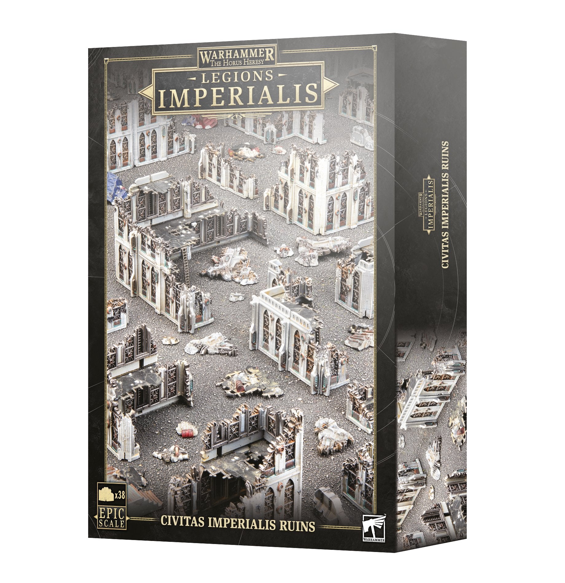Legions Imperialis: Civitas Imperialis Ruined Buildings Legions Imperialis Games Workshop Default Title  