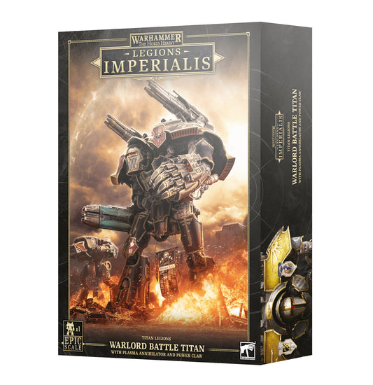 Legions Imperialis: Warlord Titan with Plasma Annihilator Legions Imperialis Games Workshop Default Title  