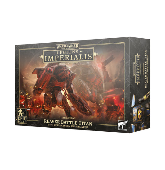 Legions Imperialis: Reaver Titan with Melta Cannon & Chainfist Legions Imperialis Games Workshop Default Title  