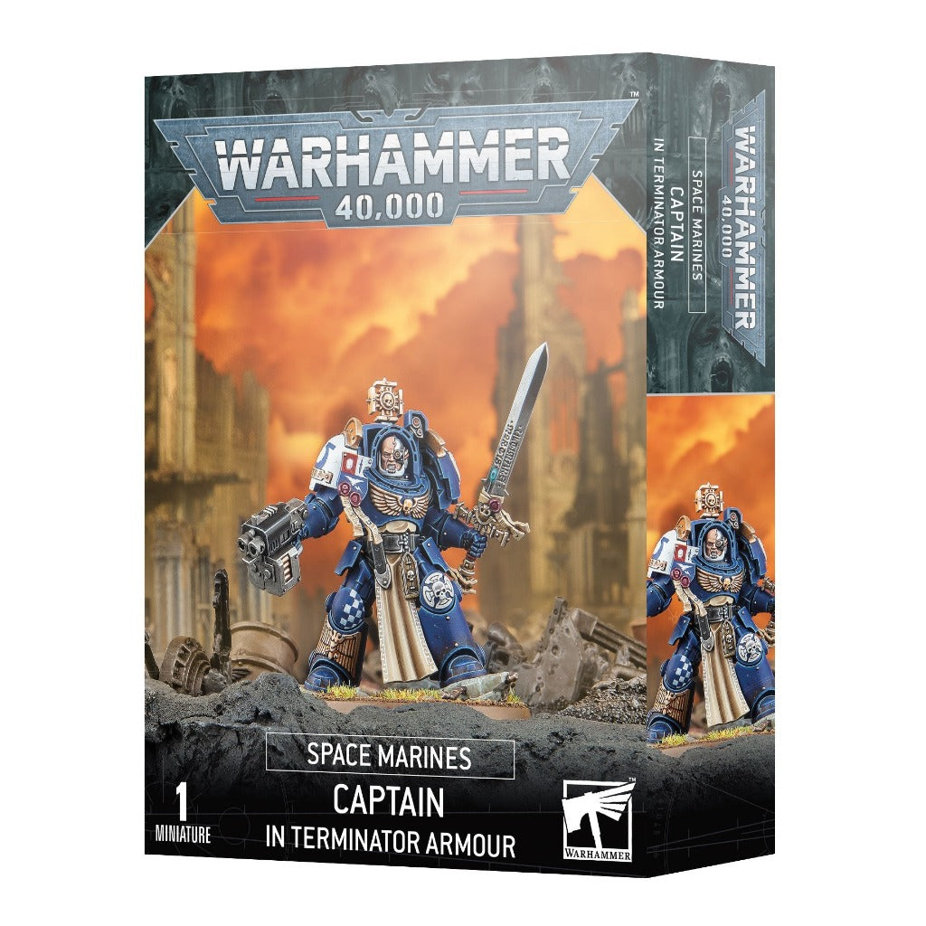 Space Marines: Captain in Terminator Armour Space Marines Games Workshop Default Title