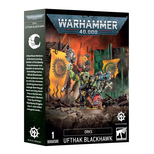 Black Library: Ufthak Blackhawk Warhammer 40,000 Games Workshop Default Title  