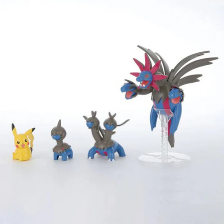 Pokemon Model Kit Hydreigon Evolution Set Pokemon Model Kit Bandai Pokemon   