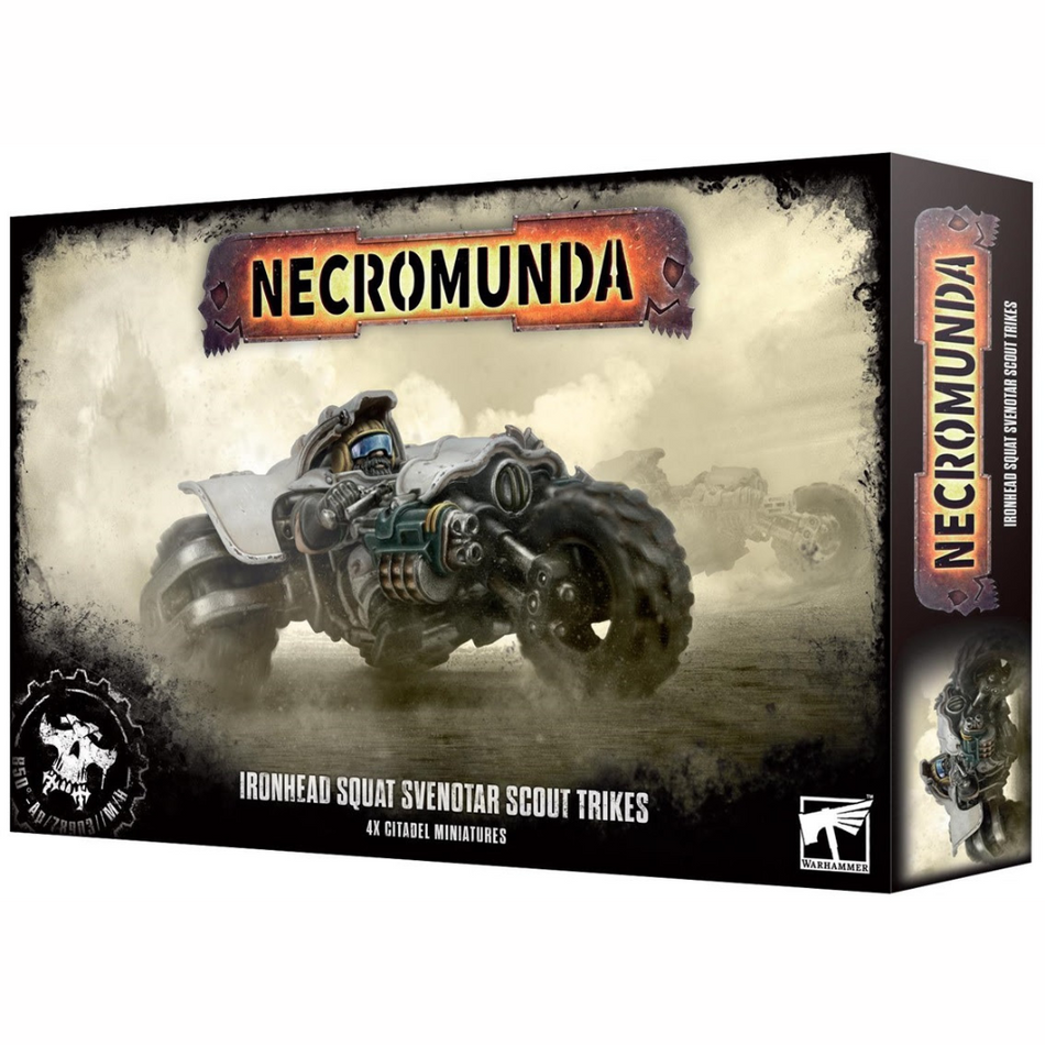 Necromunda: Ironhead Squat Svenator Scout Trikes Necromunda Games Workshop Default Title