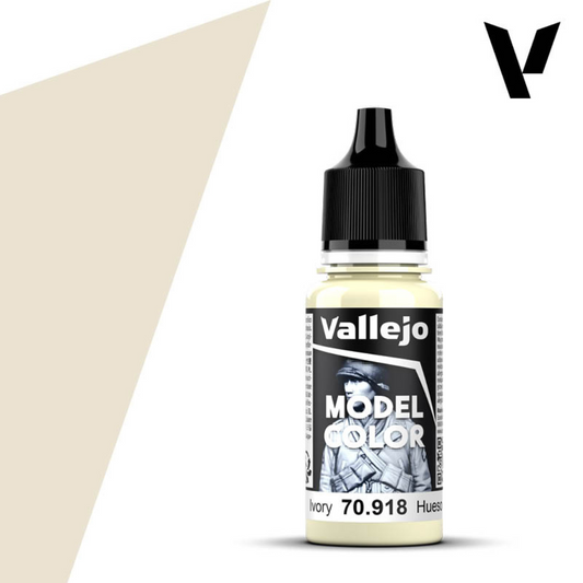 Vallejo Model Color Ivory 17ml Acrylic Paint