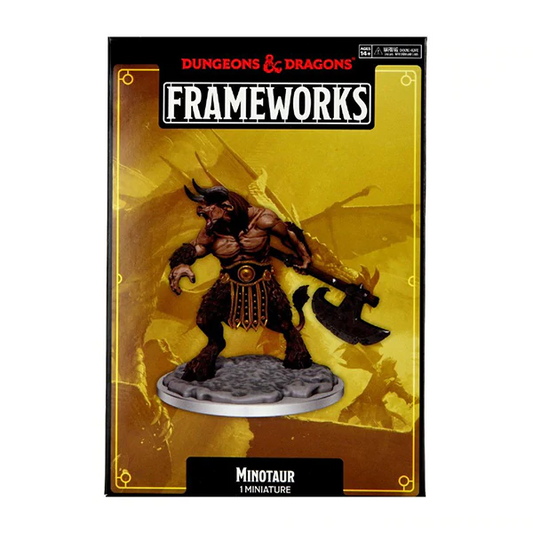 D&D Frameworks Minotaur D&D Frameworks Lets Play Games   