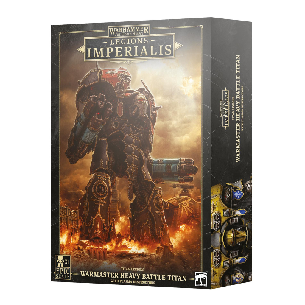 Legions Imperialis: Warmaster Heavy Battle Titan w/Plasma Destructors Legions Imperialis Games Workshop Default Title