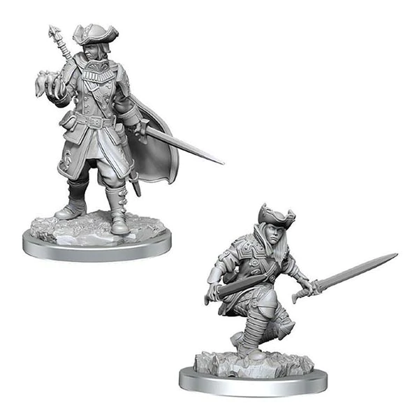 Magic the Gathering Unpainted Miniatures Thraben Inspector & Tireless Tracker Dungeons & Dragons Lets Play Games   